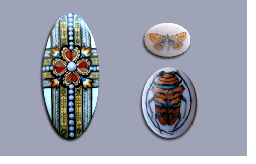 cross, butterfly, beetle